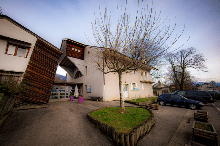 Entrée du centre de loisirs