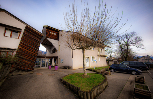 Entrée du centre de loisirs